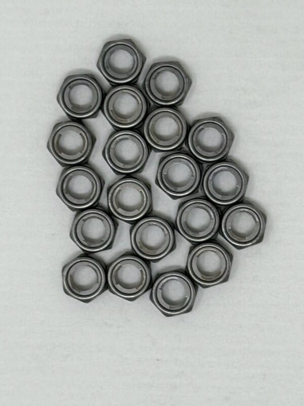 KYB Powersports — KYB 06+ Honda/ Kawasaki/ Suzuki/ Yamaha Front Fork Lock Nut 6 mm. Flat Type - 20 Pk