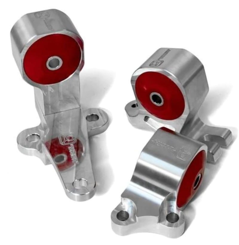 Innovative Mounts — Innovative 88-91 Civic B-Series Black Aluminum Mounts 95A Bushings (Cable)