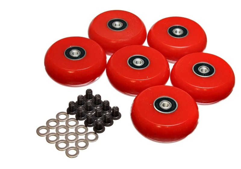 Energy Suspension — Energy Suspension 2.375 inch Hyper-Glide PolyCreeper Wheels (Set of 6)