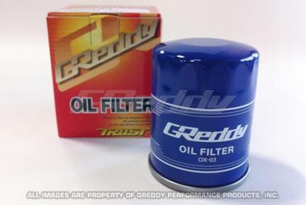 GReddy — GReddy OX-03 Oil Filter - 3/4 -16UNF Inlet/ 65mm Diameter/90mm Tal