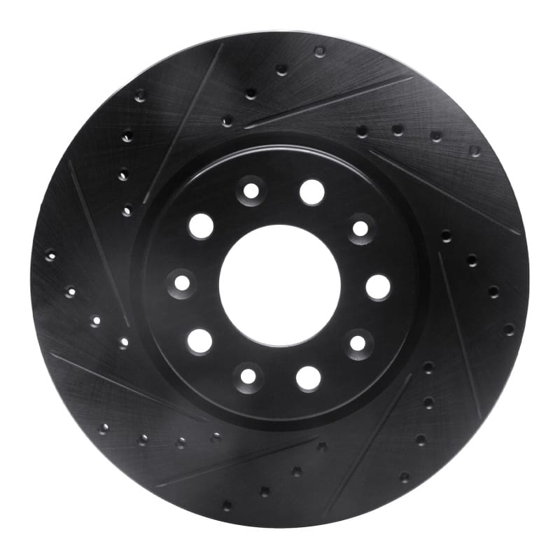 R1 Concepts — R1 16-21 Buick LaCrosse Front Left Drilled & Slotted Black Brake Rotor
R1 Brake Rotor Drill