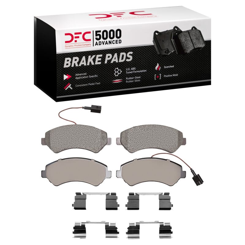 DFC — DFC 14-25 Ram ProMaster EV Front 5000 Advanced Semi Metallic Brake Pads and Hardware Kit
DFC Brake Pad Set