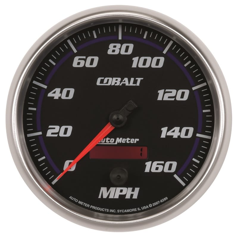 AutoMeter — Autometer Cobalt 5in 160mph In-Dash Electronic Programmable Speedometer
GA 5" SPD ELEC CB
