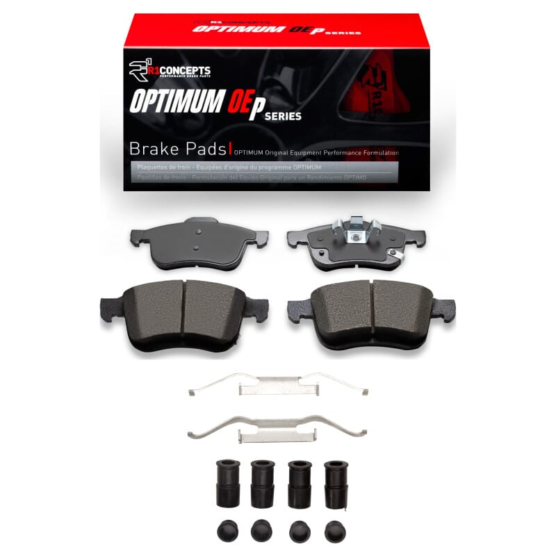 R1 Concepts — R1 14-19 Fiat 500L Front Optimum OE Pads & Hardware Kit
R1 Optimum Oe Pads a