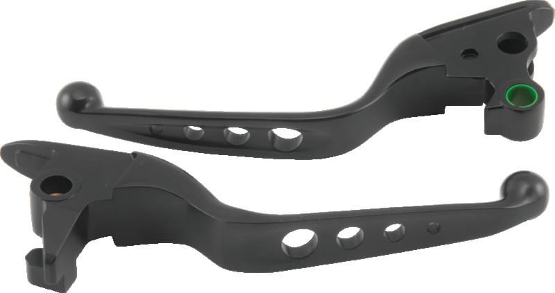 Bikers Choice — Bikers Choice 15-17 FLST FXST O-Series 4 Holed Lever Set Black
