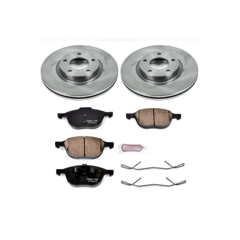 PowerStop — Power Stop 04-13 Mazda 3 Front Autospecialty Brake Kit