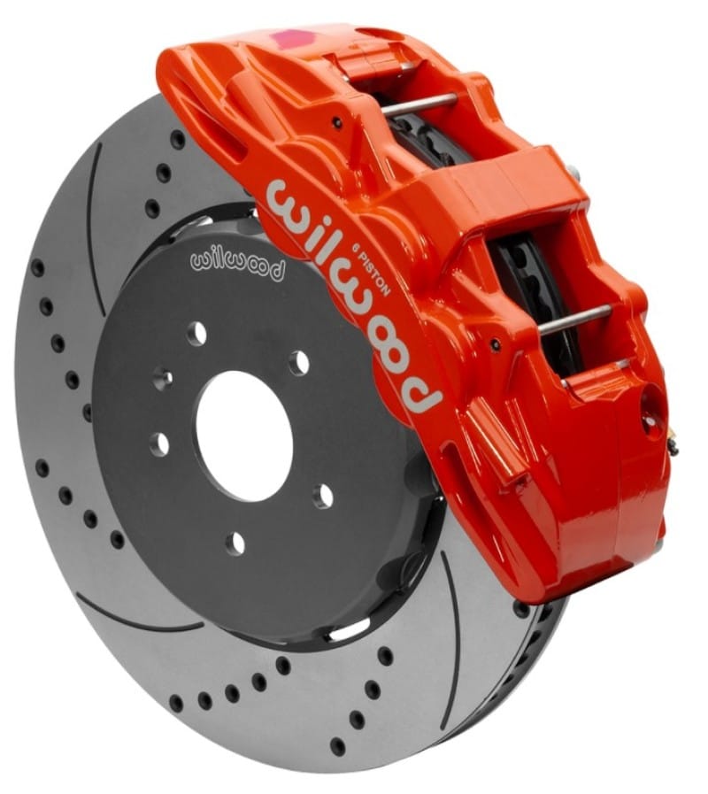 Wilwood — Wilwood SX6R Front Brake Kit 15in SRP Slotted/Drilled Red w/ Lines 14+ Chevy Corvette C7
BRAKE KIT