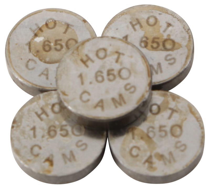Hot Cams — Hot Cams 08-13 Yamaha WR 250 R Dual Sport 250cc 1.65mm Shim Kit - 5 Pack