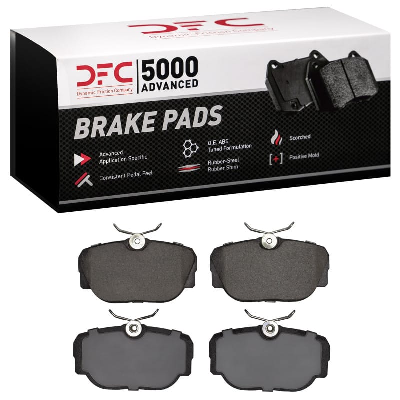 DFC — DFC 83-04 BMW 325IX Front/Rear 5000 Advanced Low Metallic Brake Pads
DFC Brake Pad Set