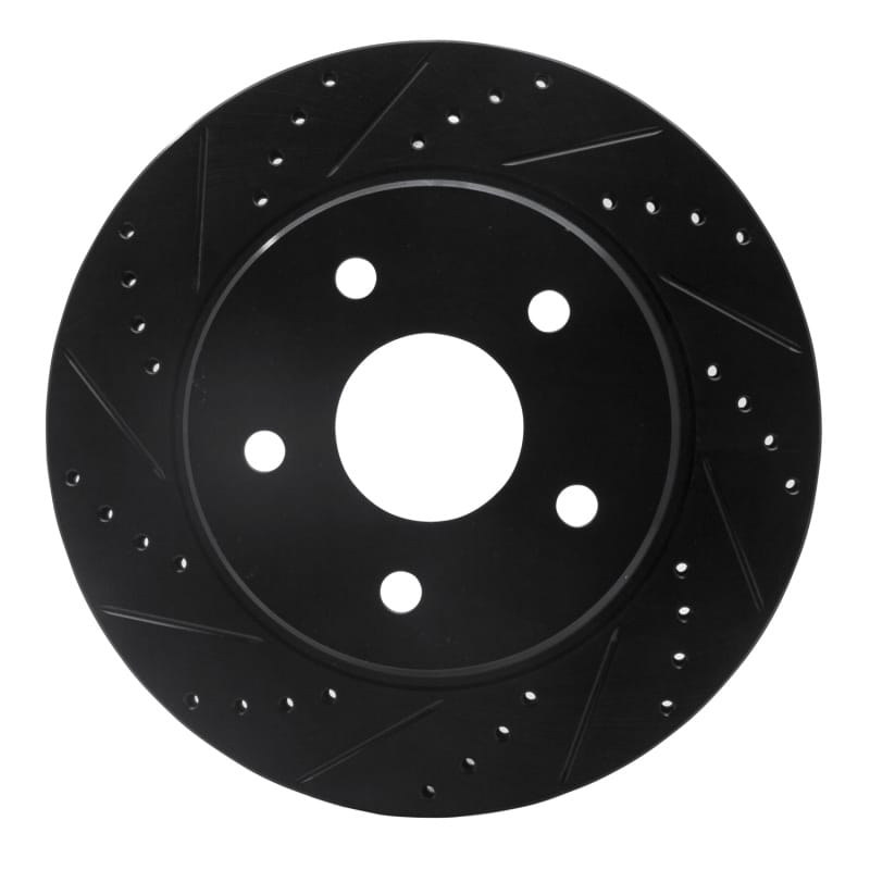 R1 Concepts — R1 02-24 Chrysler ASPEN Front Left Drilled & Slotted Black Brake Rotor
R1 Brake Rotor Drill