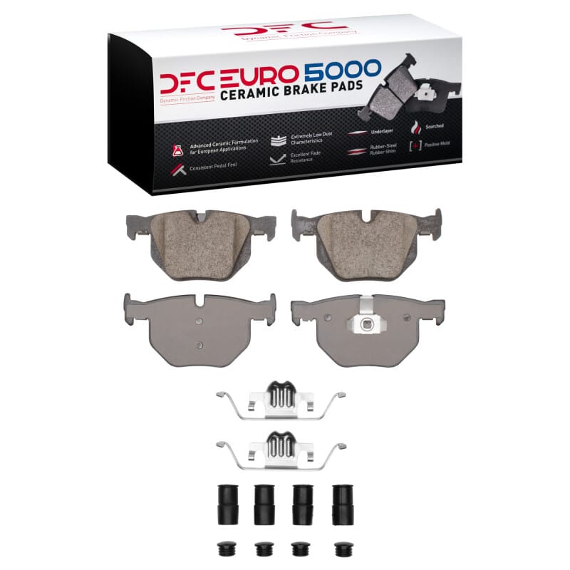 DFC — DFC 07-19 BMW X5 Rear Euro 5000 Ceramic Brake Pads and Hardware Kit
DFC EURO Pads + HW