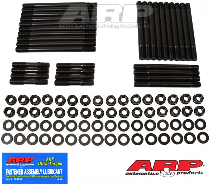ARP — ARP Chevy Big Block MKIV w/ Merlin Heads 8 long Exhaust Stud Undercut Hex Head Stud Kit