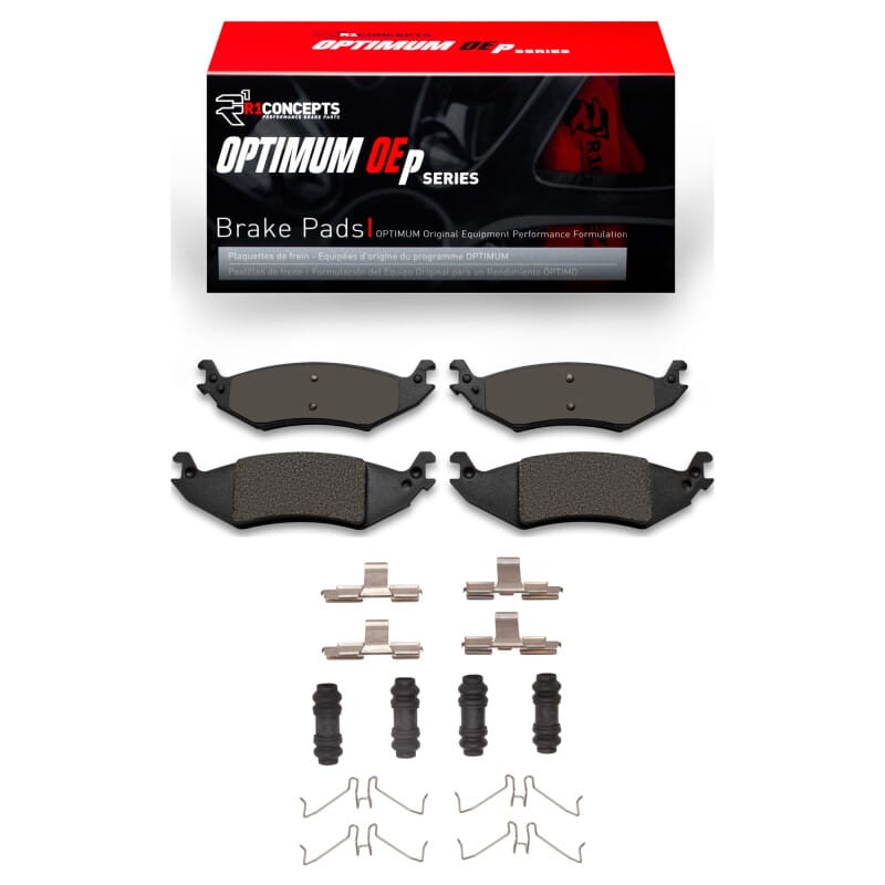 R1 Concepts — R1 04-06 Ford E-150 Club Wagon Rear Optimum OE Pads & Hardware Kit
R1 Optimum Oe Pads a