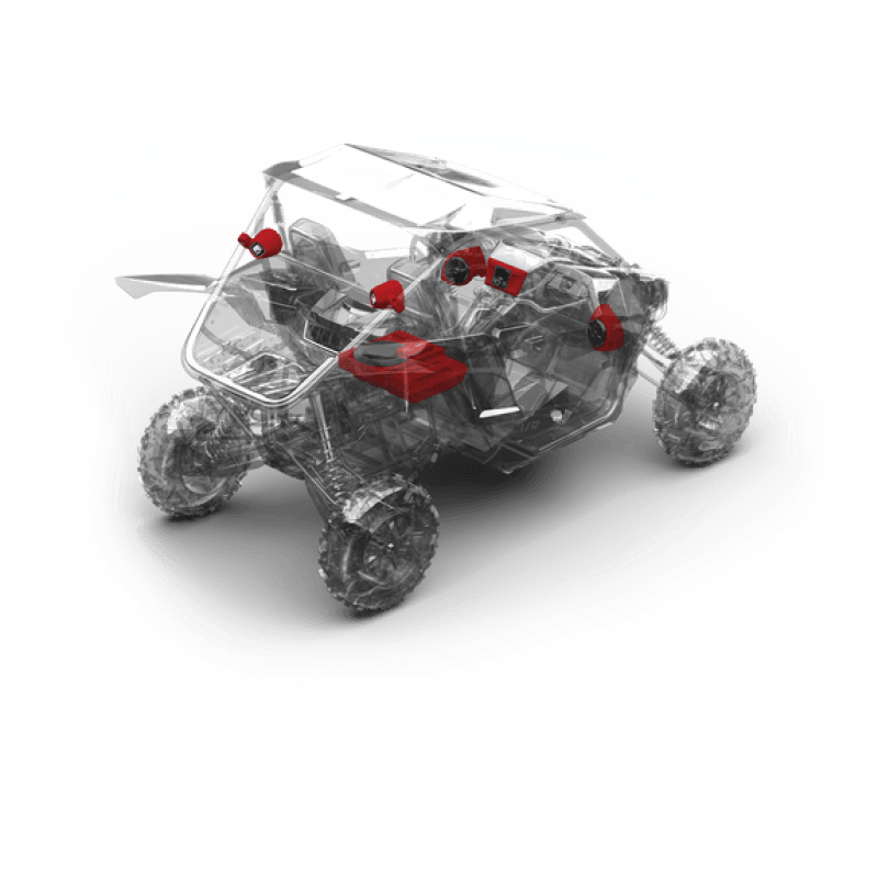 Rockford Fosgate UTV — Rockford Fosgate 16-21 Yamaha YXZ1000R / 17-21 1000R SS Stage 4 Stereo Kit