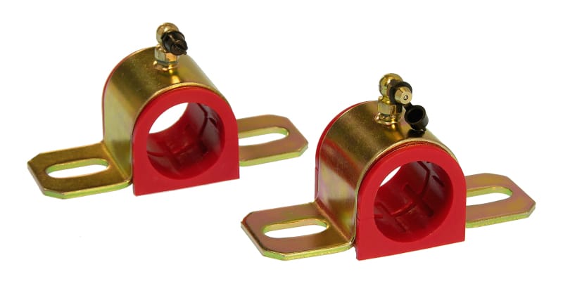 Prothane — Prothane Universal 90 Deg Greasable Sway Bar Bushings - 1 5/16in - Type B Bracket - Red
SWAY BAR BUSHINGS
