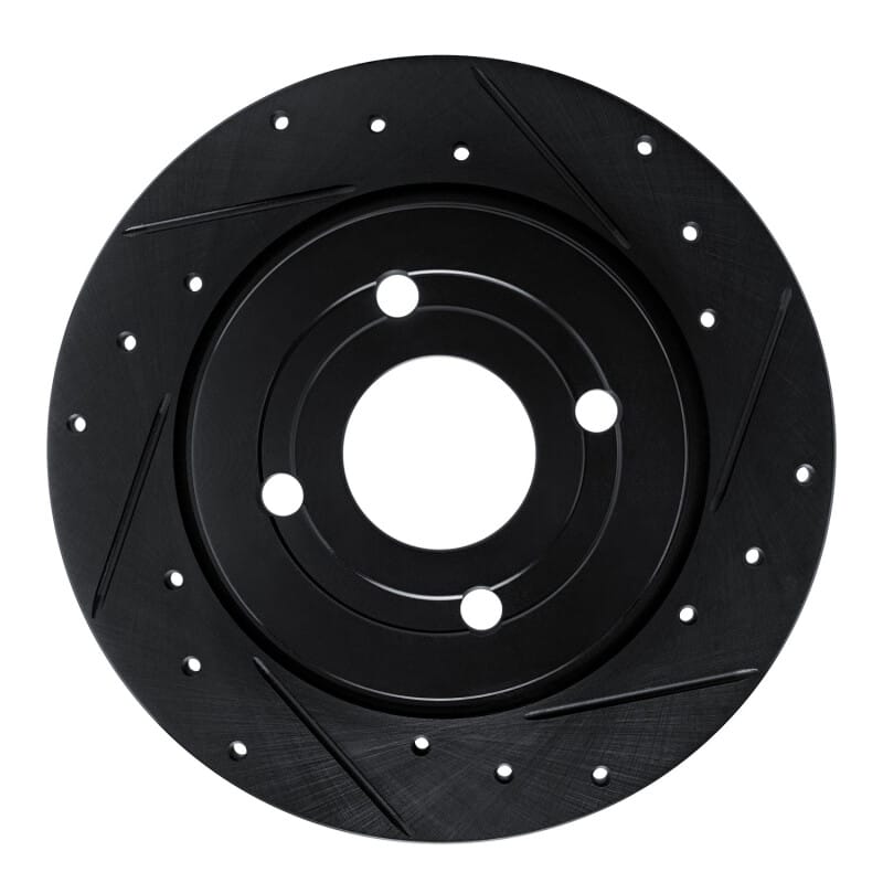 R1 Concepts — R1 18-22 Ford Ecosport Rear Right Drilled & Slotted Black Brake Rotor
R1 Brake Rotor Drill