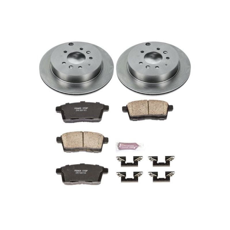 PowerStop — Power Stop 07-12 Mazda CX-7 Rear Autospecialty Brake Kit