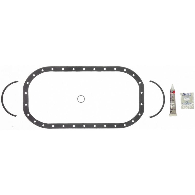 Fel-Pro — Fel-Pro Chevrolet LUV OS 30427 A Engine Oil Pan Gasket Set High-Temperature Rubber-Coated Fiber