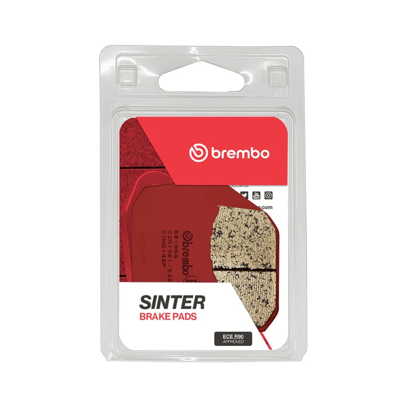 Brembo OE Powersports — Brembo OE 04-13 Harley-Davidson XL C Sportster Custom 883cc Brake Pad - Rear