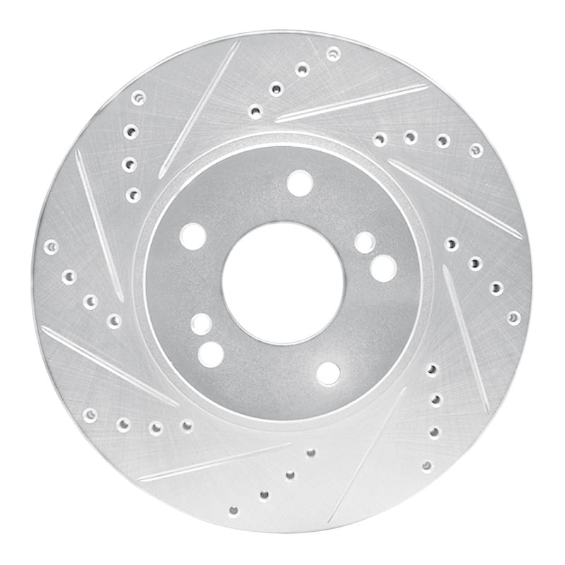R1 Concepts — R1 97-01 Infiniti Q45 Front Left Drilled & Slotted Silver Brake Rotor
R1 Brake Rotor Drill