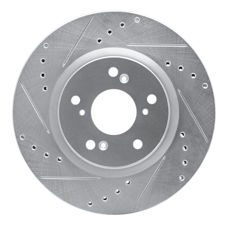 R1 Concepts — R1 12-16 Honda CR-V Front Left Drilled & Slotted Silver Brake Rotor
R1 Brake Rotor Drill