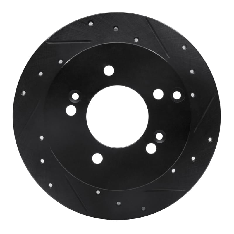 R1 Concepts — R1 07-12 Kia Rondo (Canada) Rear Right Drilled & Slotted Black Brake Rotor
R1 Brake Rotor Drill