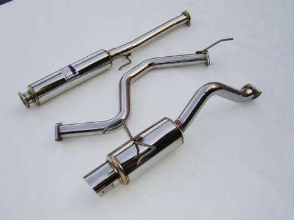 Invidia — Invidia 92-95 Civic EF6 3DR 60mm (101mm tip) Cat-back Exhaust