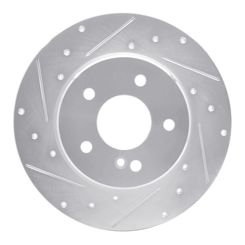 R1 Concepts — R1 94-11 Mercedes-Benz C230 Rear Left Drilled & Slotted Silver Brake Rotor
R1 Brake Rotor Drill