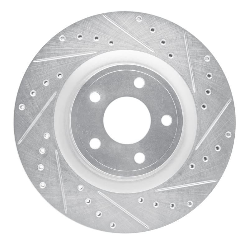 R1 Concepts — R1 07-10 Chevrolet COBALT Front Right Drilled & Slotted Silver Brake Rotor
R1 Brake Rotor Drill