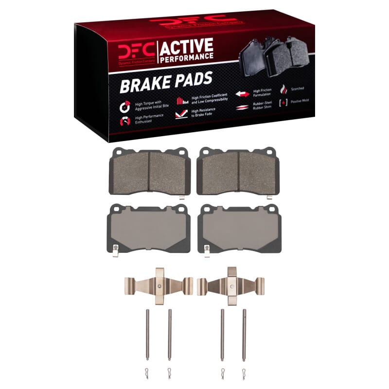 DFC — DFC 03-20 Subaru Impreza Front Active Performance Pads and Hardware Kit
DFC Brake Pad Set
