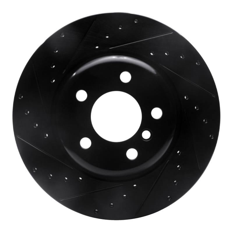 R1 Concepts — R1 11-16 BMW 528I xDrive Front Left Drilled & Slotted Black Brake Rotor
R1 Brake Rotor Drill