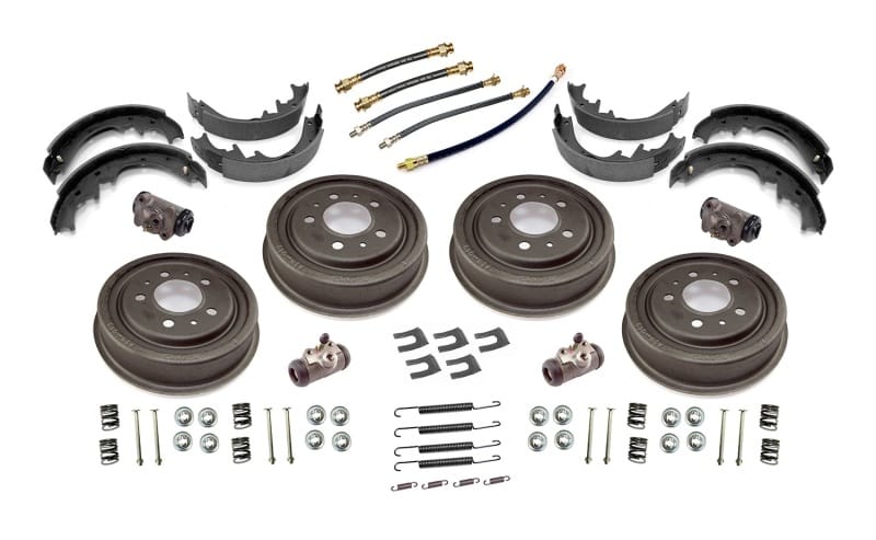 OMIX — Omix Drum Brake Overhaul Kit 53-64 Willys & Models w/9in. x 1-3/4in. Drums
DrumBrkShoeDrmKit