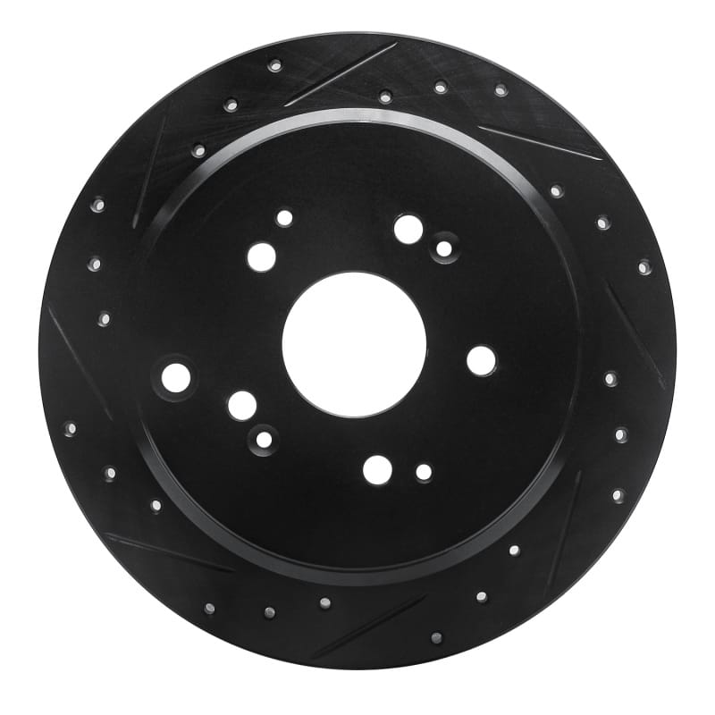 R1 Concepts — R1 02-04 Honda Odyssey Rear Left Drilled & Slotted Black Brake Rotor
R1 Brake Rotor Drill