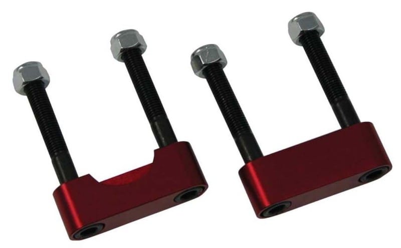 Moroso — Moroso 65-82 GM 12 Bolt (w/Straps) U-Joint Girdle - Red Anodized - Set