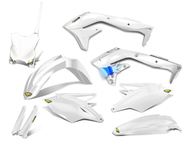 Cycra — Cycra 16-18 Kawasaki KX450F Powerflow Full Body Kit - White