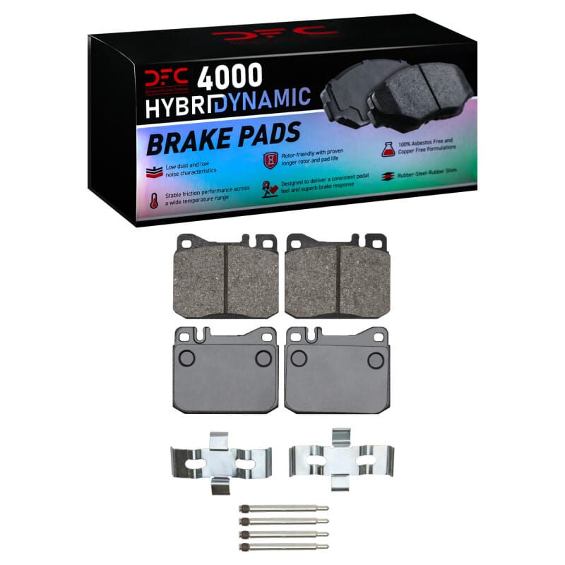 DFC — DFC 72-79 Mercedes-Benz 450SL Front 4000 HybriDynamic Brake Pads and Hardware Kit
DFC Brake Pad Set