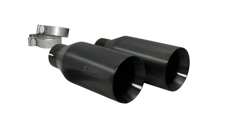 CORSA Performance — Corsa 2017-20 Ford F-150 Raptor 3in Inlet / 5in Outlet Gunmetal PVD Tip Kit (For Corsa Exhaust Only)
Exhaust