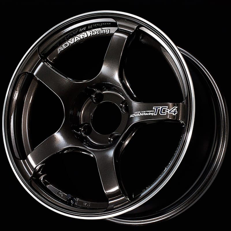 Advan — Advan TC4 16x8.0 +38 4x100 Racing Black Gunmetallic and Ring Wheel