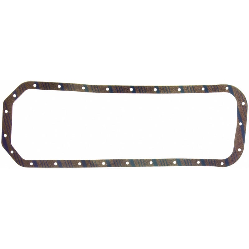 Fel-Pro — Fel-Pro OS 34401 C Engine Oil Pan Gasket Set Blue Stripe cork-rubber