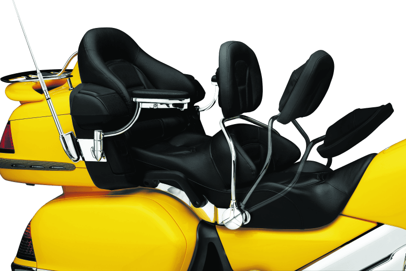Kuryakyn — Kuryakyn Rider Backrest Honda GL1800 01-10 Models Chrome