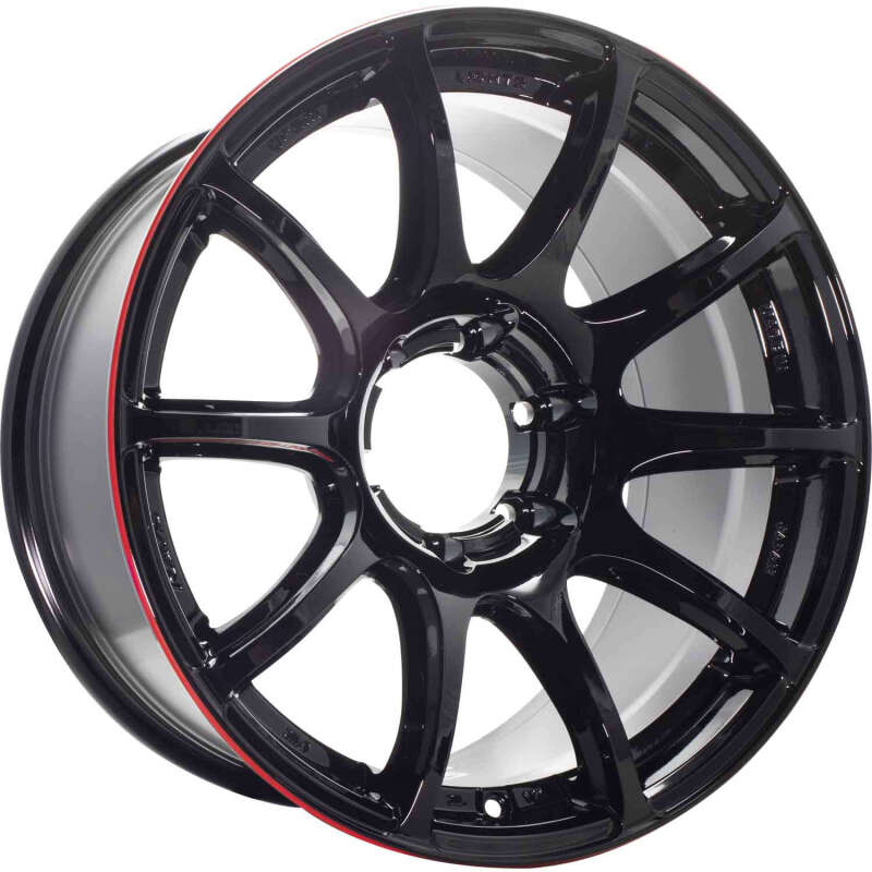 Gram Lights — Gram Lights 57TransX Rev Limit 18x9 +00 6x139.7 Black Machining / E-Pro Coat (BLJ)