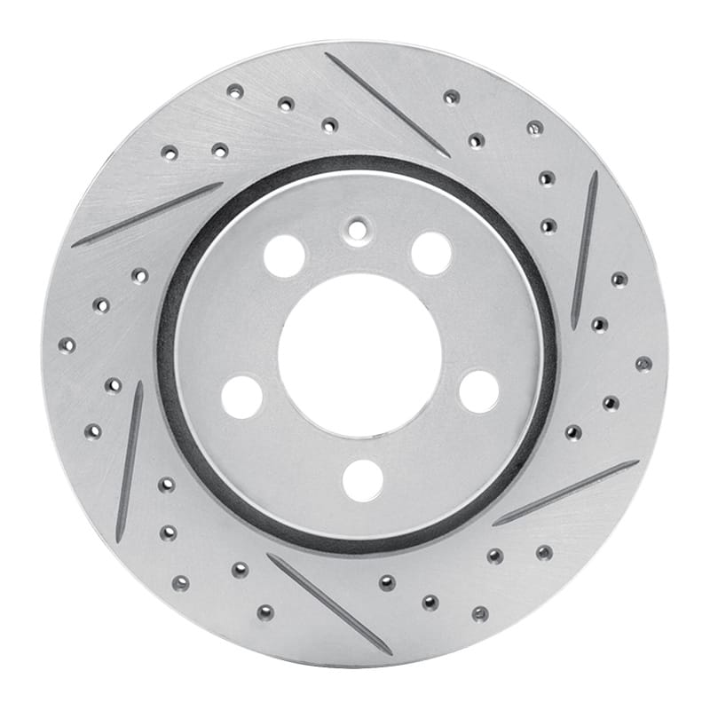 R1 Concepts — R1 00-06 Audi Tt Quattro Rear Right Drilled & Slotted Geo-Carbon Rotor