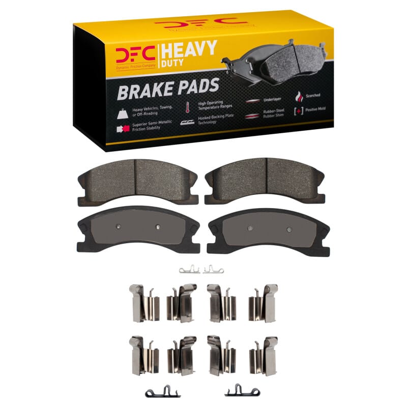 DFC — DFC 99-04 Jeep Grand Cherokee Front Heavy Duty Pads and Hardware Kit
DFC Brake Pad Set