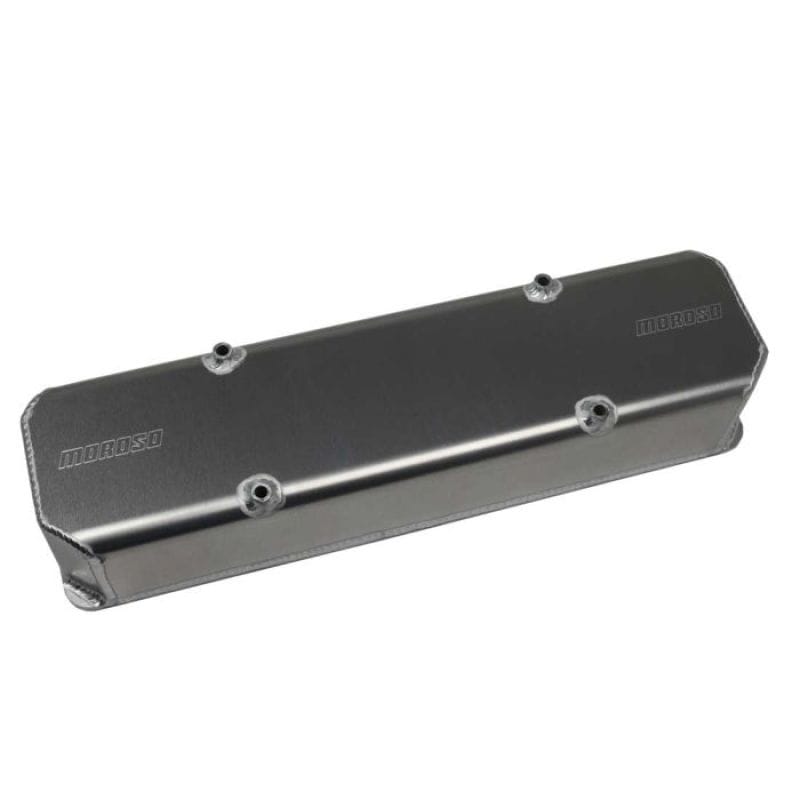 Moroso — Moroso SBC MBE 10 & 13 Degree Fabricated Aluminum w/Billet Rail Valve Cover