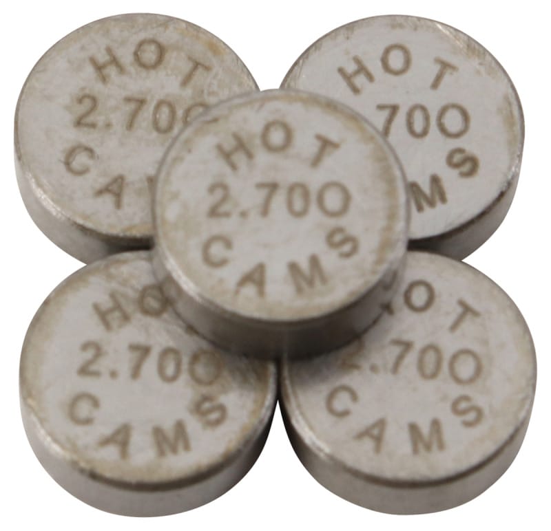 Hot Cams — Hot Cams 2008-2013 Yamaha WR 250 R Dual Sport 250cc 2.70mm Shim Kit - 5 Pack