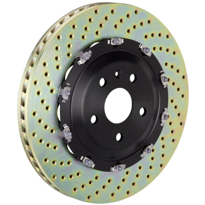 Brembo — Brembo 08-16 R8 4.2/5.2 Excl CC Brake Front 2-Piece Discs 365x34 2pc Rotor Drilled