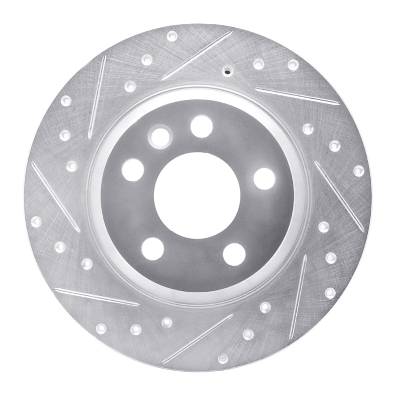 R1 Concepts — R1 01-03 Volkswagen EuroVan Rear Left Drilled & Slotted Silver Brake Rotor
R1 Brake Rotor Drill