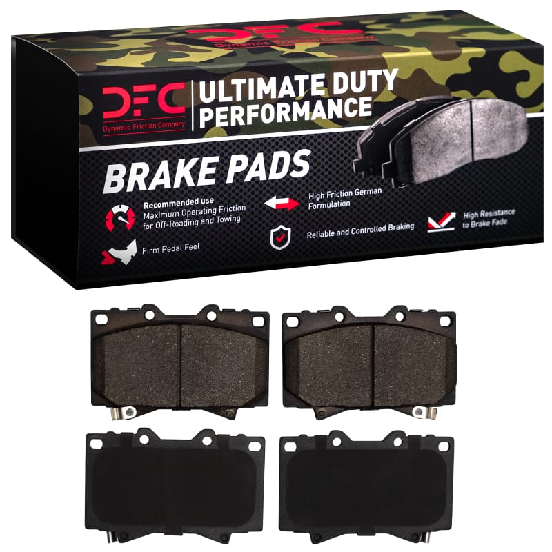 DFC — DFC 98-07 Lexus LX470 Front Ultimate Duty Performance Brake Pads
DFC Brake Pad Set