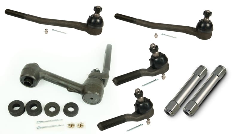 Ridetech — Ridetech 1970 Ford Mustang Mercury Cougar Steering Linkage Kit w/ OE Power Steering
Steering Kit P 70 Mu