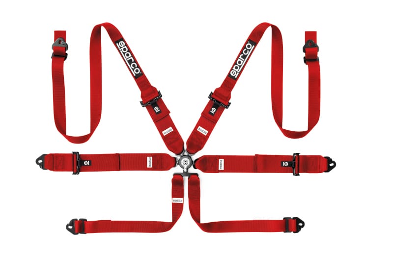 SPARCO — Sparco BELT 6 PNT 3 to 2in HANS STEEL